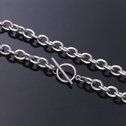 Stainless Steel Geometric Handmade Necklace Chain